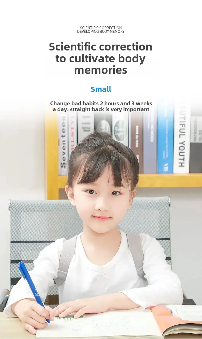 Direct From Manufacturer LCD Smart Posture Corrector Timing Counting Voice Prompt Back Posture Correction Brace For Children
