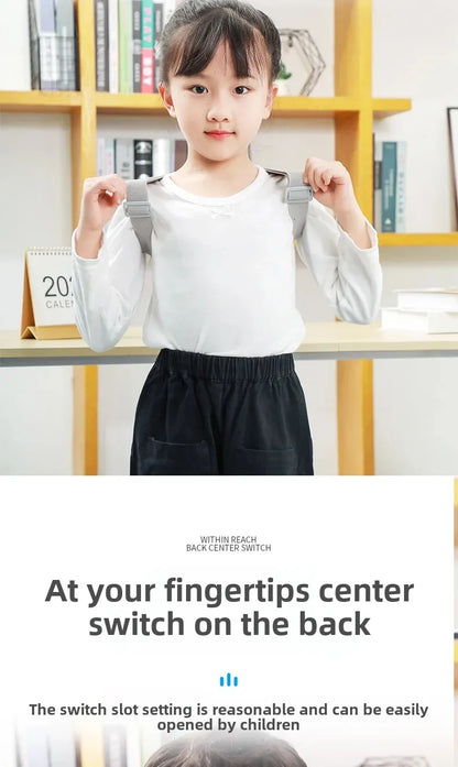 Direct From Manufacturer LCD Smart Posture Corrector Timing Counting Voice Prompt Back Posture Correction Brace For Children