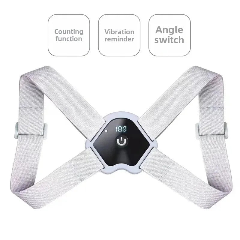 Direct From Manufacturer LCD Smart Posture Corrector Timing Counting Voice Prompt Back Posture Correction Brace For Children