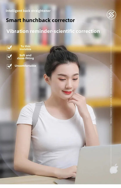 Direct From Manufacturer LCD Smart Posture Corrector Timing Counting Voice Prompt Back Posture Correction Brace For Children