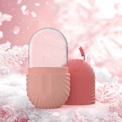 1pc silicone face ice cube mold for Beauty and Skin Care silicon face ice roller