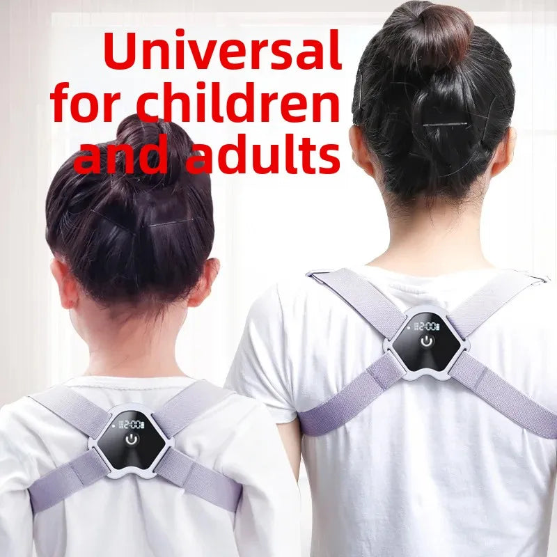 Direct From Manufacturer LCD Smart Posture Corrector Timing Counting Voice Prompt Back Posture Correction Brace For Children