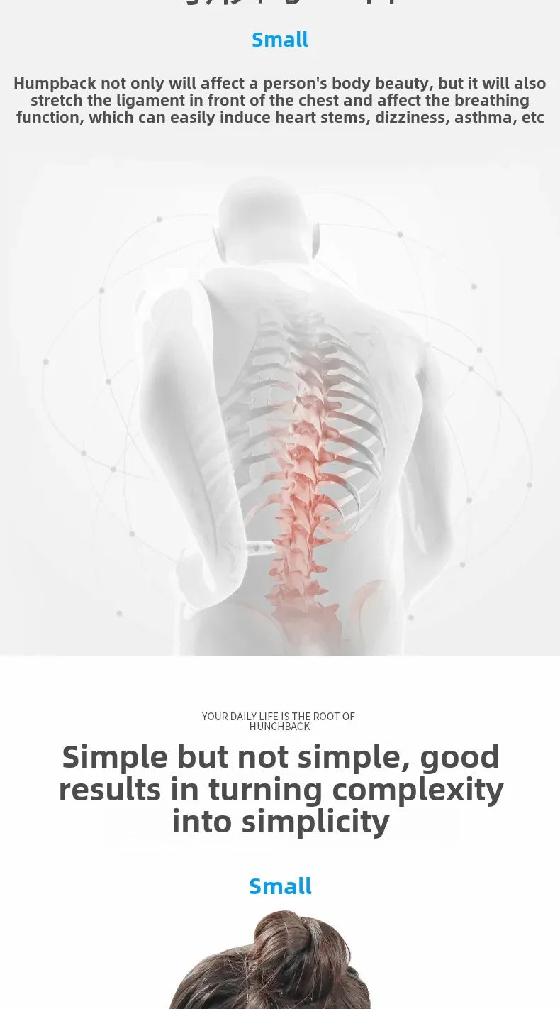 Direct From Manufacturer LCD Smart Posture Corrector Timing Counting Voice Prompt Back Posture Correction Brace For Children