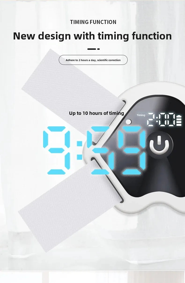 Direct From Manufacturer LCD Smart Posture Corrector Timing Counting Voice Prompt Back Posture Correction Brace For Children