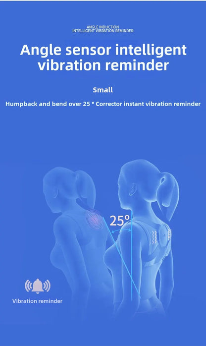 Direct From Manufacturer LCD Smart Posture Corrector Timing Counting Voice Prompt Back Posture Correction Brace For Children